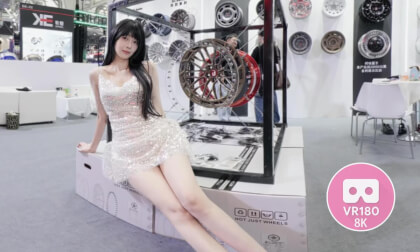 Girl in Sparkling Dress
