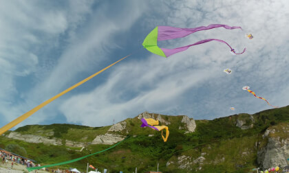 Kites on the Beach