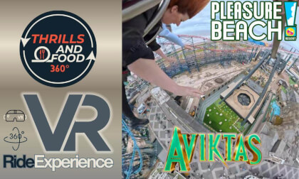 Aviktas – 360° VR On‑Ride Experience | UK’s Tallest Gyro Swing at Pleasure Beach Resort