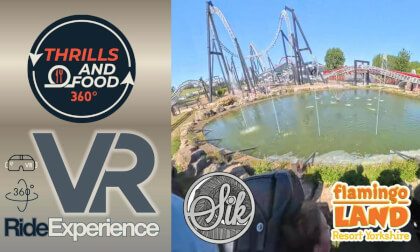 Sik – 360° VR On‑Ride POV | Flamingo Land Intamin 10‑Inversion Coaster