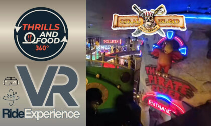 The Pirate Flyer Ride – 360° VR Dark Ride | Coral Island Blackpool