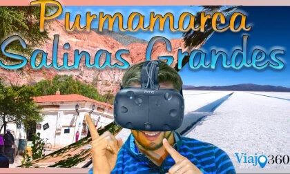 😮 Cerro 7 COLORES🌈 Y paisaje BLANCO? PURMAMARCA & SALINAS GRANDES en 360º | JUJUY | Argentina