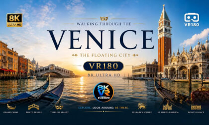 Venice, Italy 🇮🇹 in 8K VR180 | Walking Through the Floating City | St. Mark's Square & Basilica
