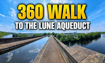 Walking To The Lune Aqueduct 360