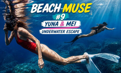 Beach Muse #9 – Yuna & Mei | Underwater Escape