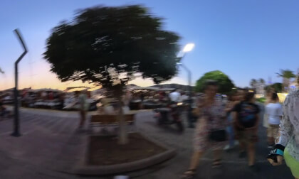 Night Time Skate through Bodrum Turkey