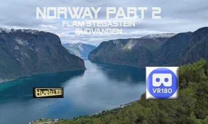 Norway Part 2 Flam Stegastein Gudvangen 8K VR180