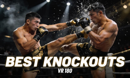 INSANE Muay Thai Highlights in VR 180 | Best Knockouts & Brutal Action