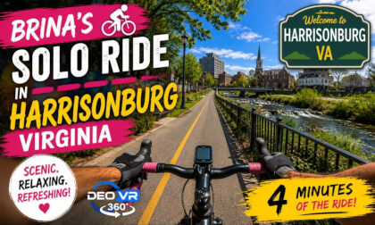 Brina & Dell Adventures: Brina's Solo Ride Through Harrisonburg, Virginia