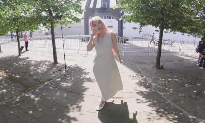 Lacus Clyne Cosplay from Gundam SEED