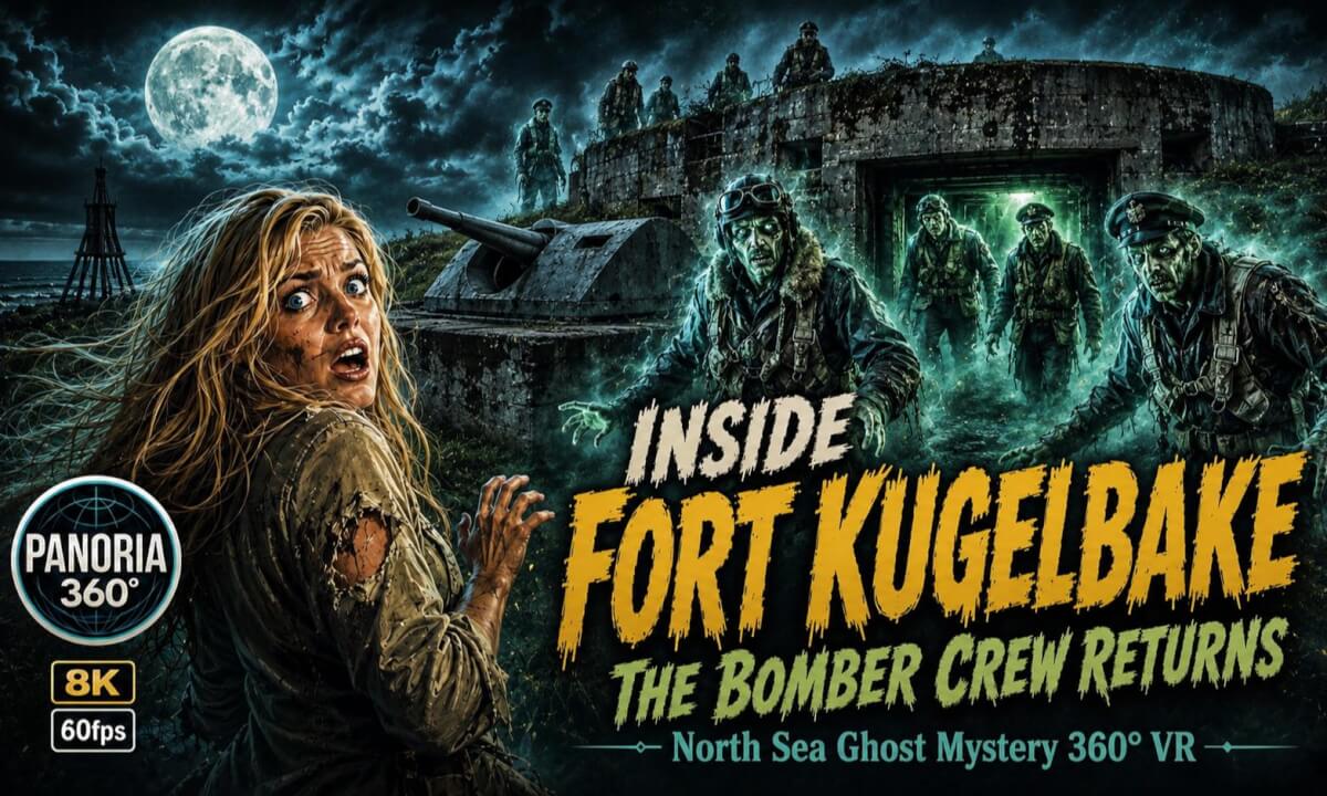 Inside Fort Kugelbake | North Sea Mystery 360° VR | 8K 60fps