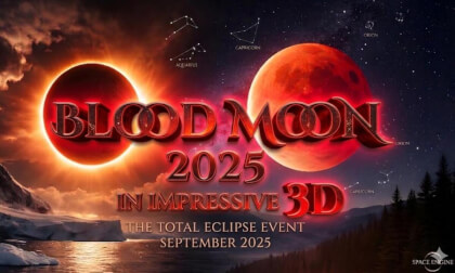Total Lunar Eclipse September 2025 in Real 3D | Space Engine