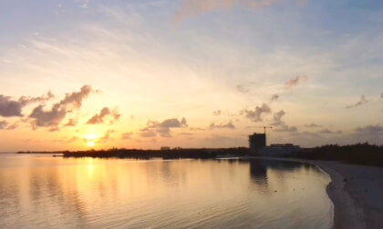 Sunrise in the Bahamas