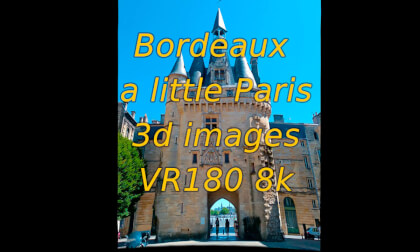 Bordeaux ( a little Paris) 3d images Bordeaux ( a little Paris) 3d images