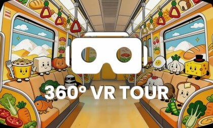 [360° VR] 김빠지는 쌀밥이네 가상 공간 투어 Virtual Tour of "Ssalbap" Animation Spaces