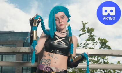 Jinx from Arcane Cosplay