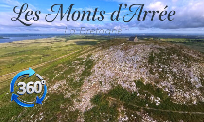 Epic VR 360 Drone Flight: Flying Over Brittany’s Mystic Mountains! (Antigravity)