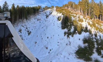 TrassXpress Zell am See gondola Salzburg Kitzbühel Alps Austria Österreich snow winter ski lift cableway
