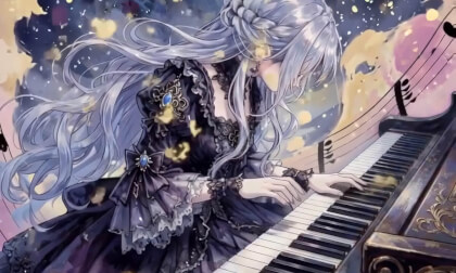 Grok Piano Imagine 2 #Grok_Imagine