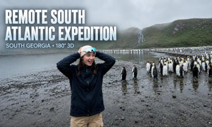 Behind Remote Antarctica Expedition 180° 3D 16K