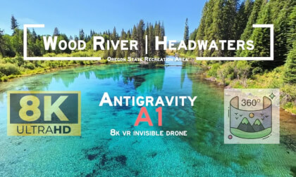 You'll Never Believe This Water Is Real | Wood River, Oregon | 8K Invisible Drone
