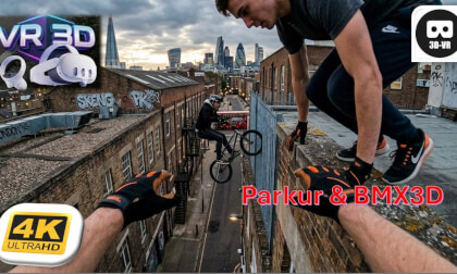 3D Bike Vs Parkour Jumping from the Highest Roofs in London to Paris