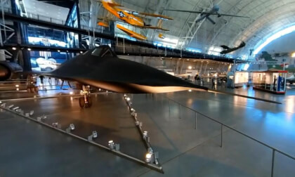 Smithsonian - Dulles Air and Space museum - SR71  VR 360 - pt 3
