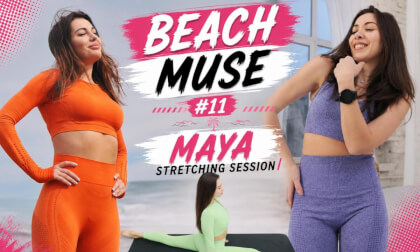 Beach Muse #11 – Maya | Coastal Stretching Session
