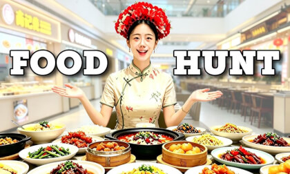 No one can say no to this lively street food alley.