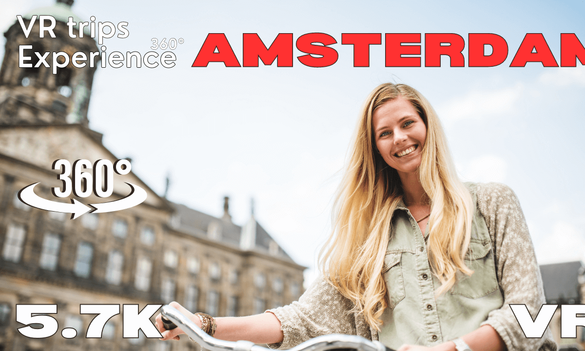 VR Bike Tour of Amsterdam Center City - 10 June 2023 Part 2