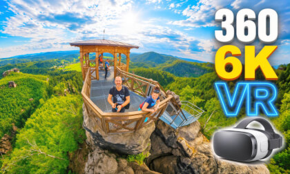 🧗 Canyons, Via Ferratas & Mountains 🇨🇿 🇩🇪 🇸🇮 🇮🇹 🇸🇰 | Bohemian Sandstone, Soča Gorge, Gorropu & Malá Fatra | 360° 8K VR