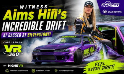 Aims Hill's Incredible Drift Show at Silverstone | VR360 Experience