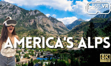 Ouray, Colorado 8K 360° VR | Hiking the Switzerland of America