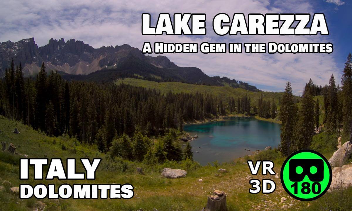 Lake Carezza VR180 3D | A Hidden Gem in the Dolomites (14/06/26)