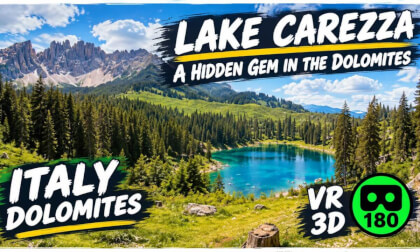 Lake Carezza VR180 3D | A Hidden Gem in the Dolomites  (14/06/26)