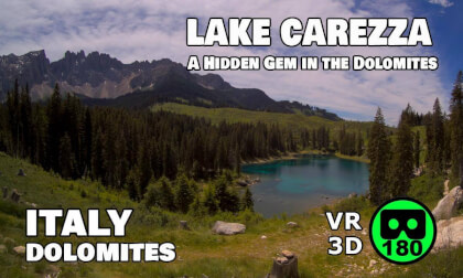 Lake Carezza VR180 3D | A Hidden Gem in the Dolomites  (14/06/26)