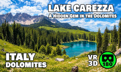 Lake Carezza VR180 3D | A Hidden Gem in the Dolomites  (14/06/26)