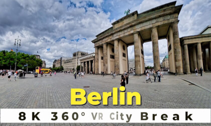 Berlin  8K 360° VR City Tour