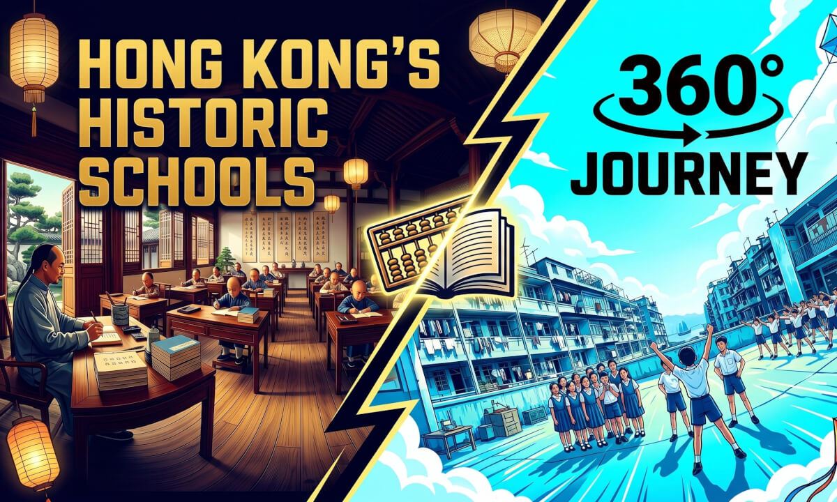 Step Back in Time: The Evolution of Hong Kong Schools | 360° VR Historical Journey