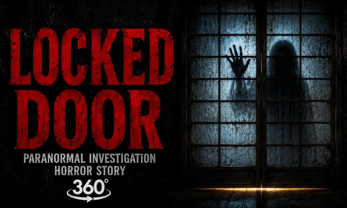 360° Horror Experience: LOCKED DOOR (Paranormal Investigation Horror Story)