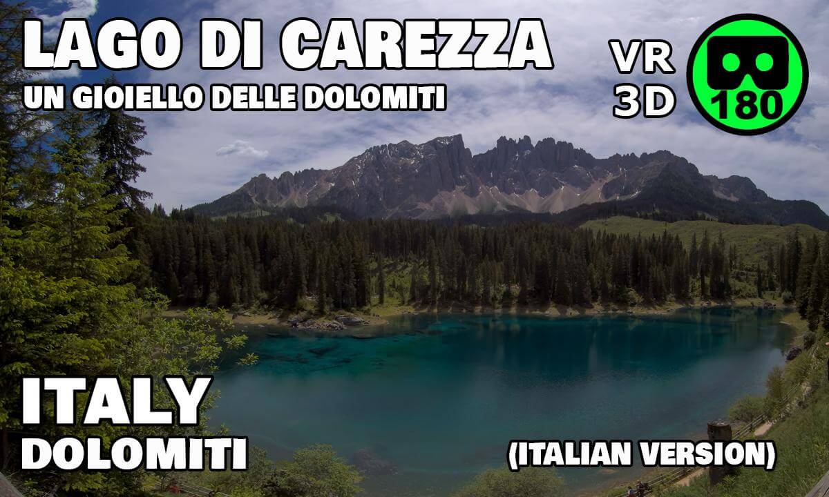 Lago di Carezza VR180 3D | Magia nelle Dolomiti (14/06/26)