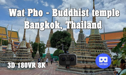 Wat Pho - Buddhist temple complex. Bangkok,Thailand (2023) 3D VR180 8K video. Wat Pho - Buddhist temple complex. Bangkok,Thailand (2023) 3D VR180 8K video.