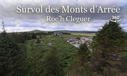 Vers le Roc'h Cleguer en  Bretagne  - FRANCE