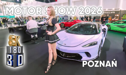 Supercars at Poznań Motor Show 2026 | 8K 180° 3D VR cars vol.3