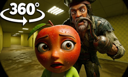 360° VR Backrooms: Escaping Tung Tung Sahur Pirate