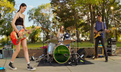 Teen punk rock band plays Greenday, Molly Tuttle, The Clash, and more