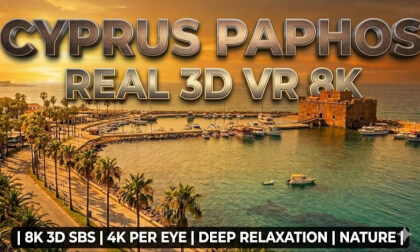 3D Cyprus: Paphos promenade.
