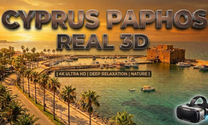 3D Cyprus: Paphos promenade.