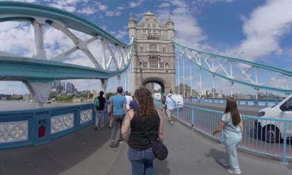 London Tower Bridge Up Close