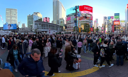 VR 360° 8K Shibuya Crossing Unedited
